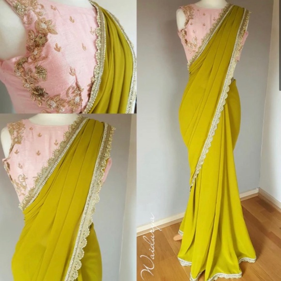 Brand New Designer Saree - Picture 1 of 1